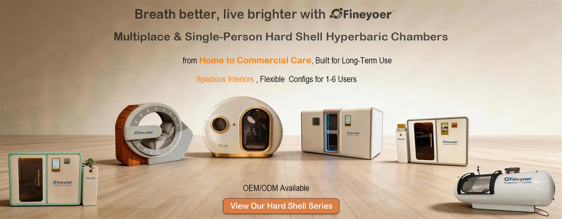 Fineyoer hard hyperbaric chamber collection
