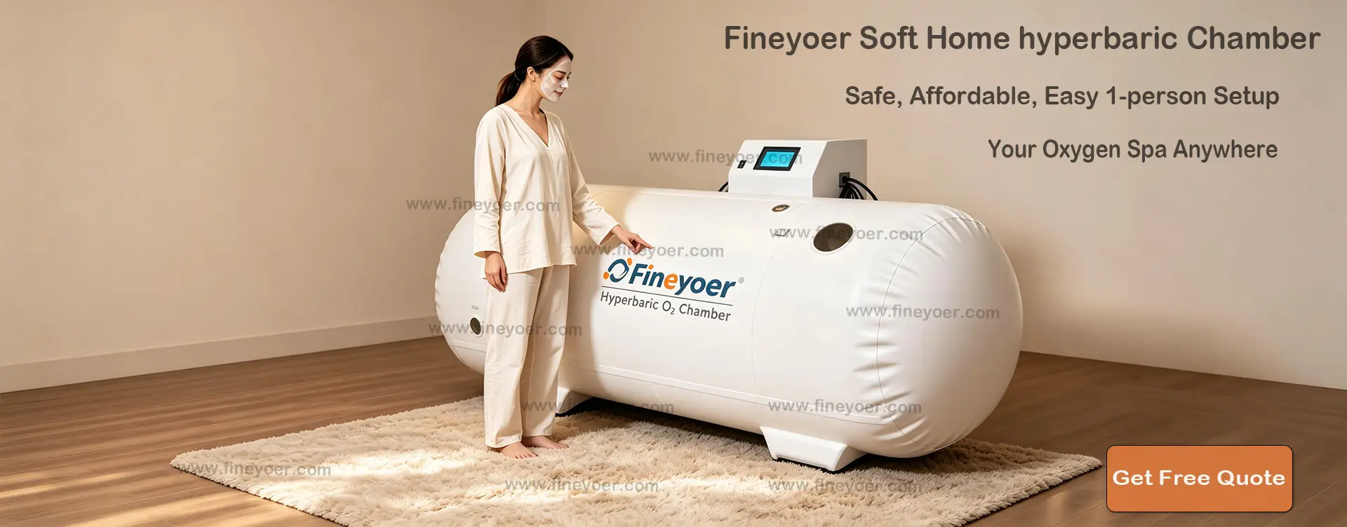 Fineyoer portable hyperbaric chamber use